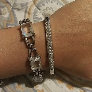 Pair of Swarovski bracelets